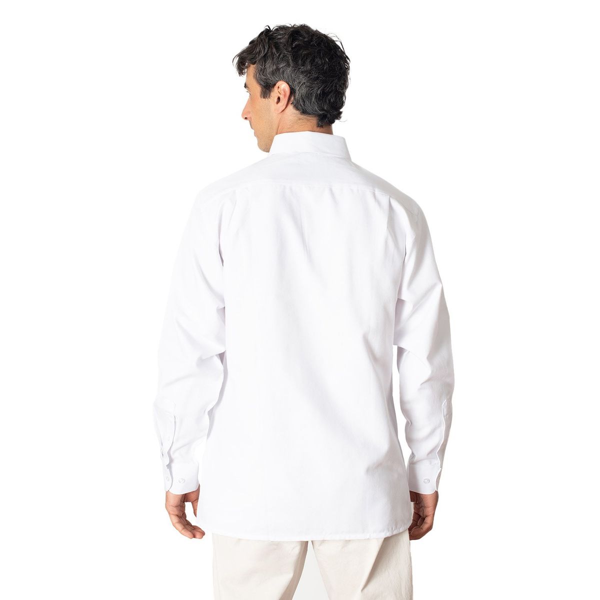 INDUSBORD - Camisa Oxford Hombre Premium Manga Larga Uv Indusbord®