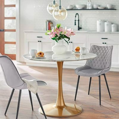 Imagen 2 del producto Set De 2x Sillas Comedor Greta Gris Modelo B3078-1