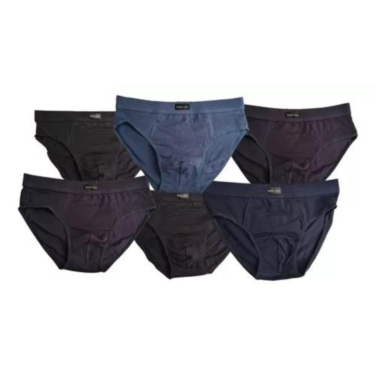 LIKE SHOP - Pack 6 Slips Calzoncillo Hombre Algodón Tradicional H142.