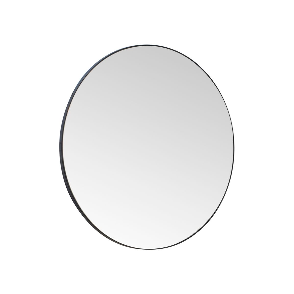 SUR DISEÑO - Espejo Wall Grande Borde Metálico Negro