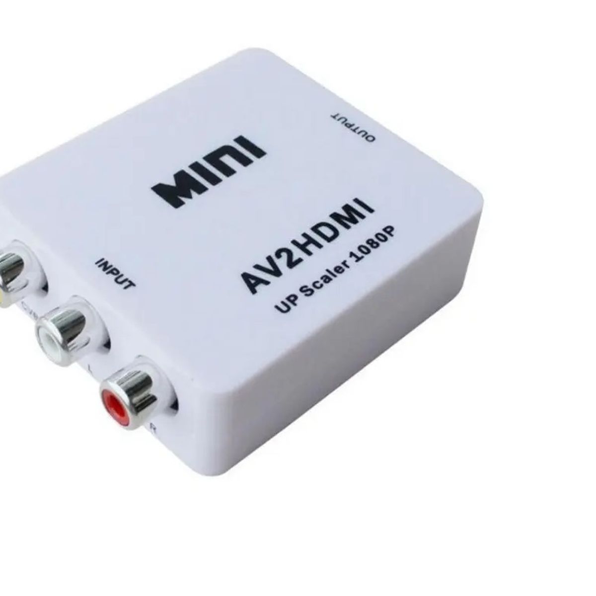 GENERICO - Adaptador Conversor Av Rca Analogo A Hdmi Digital DCM1224