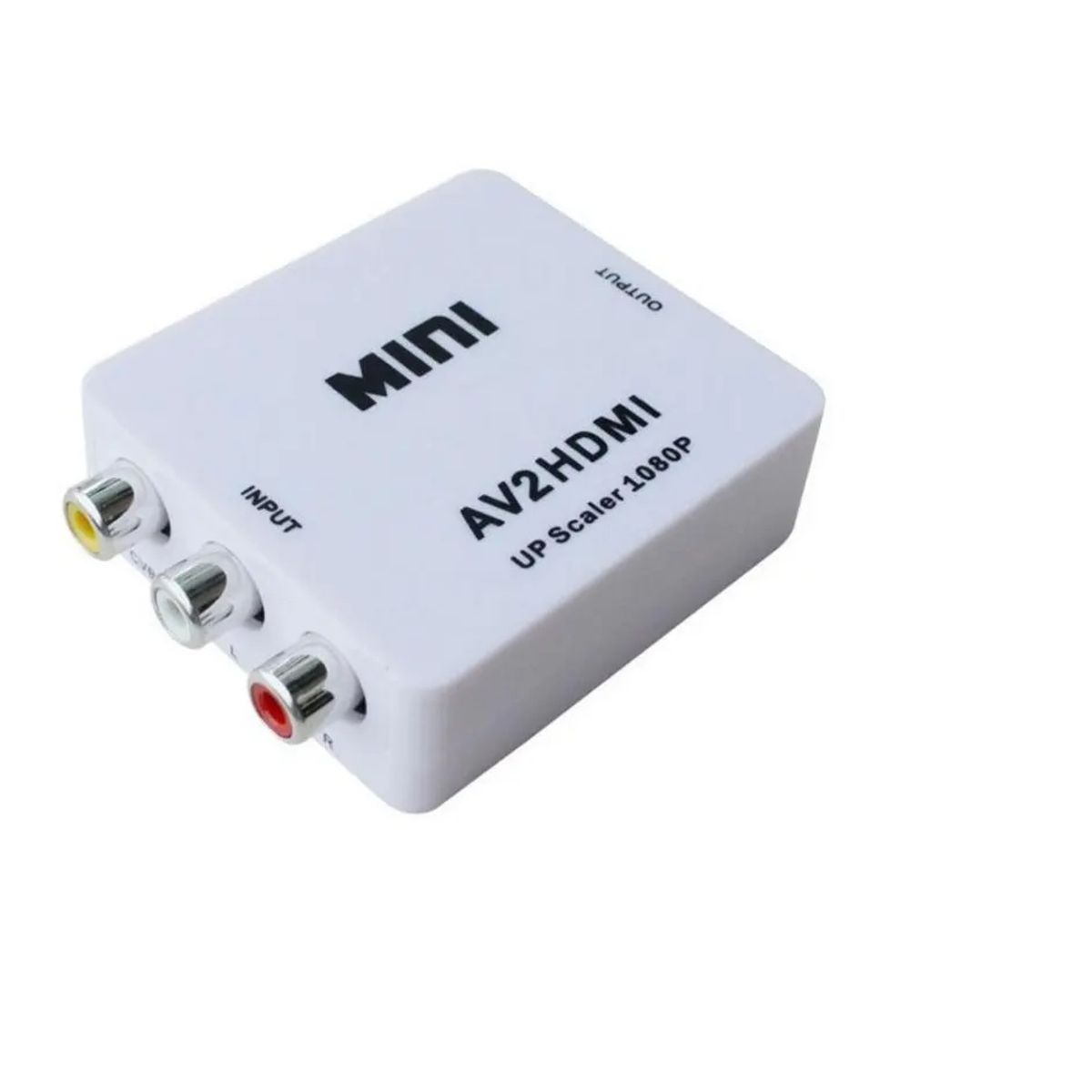 GENERICO - Adaptador Conversor Av Rca Analogo A Hdmi Digital DCM1224