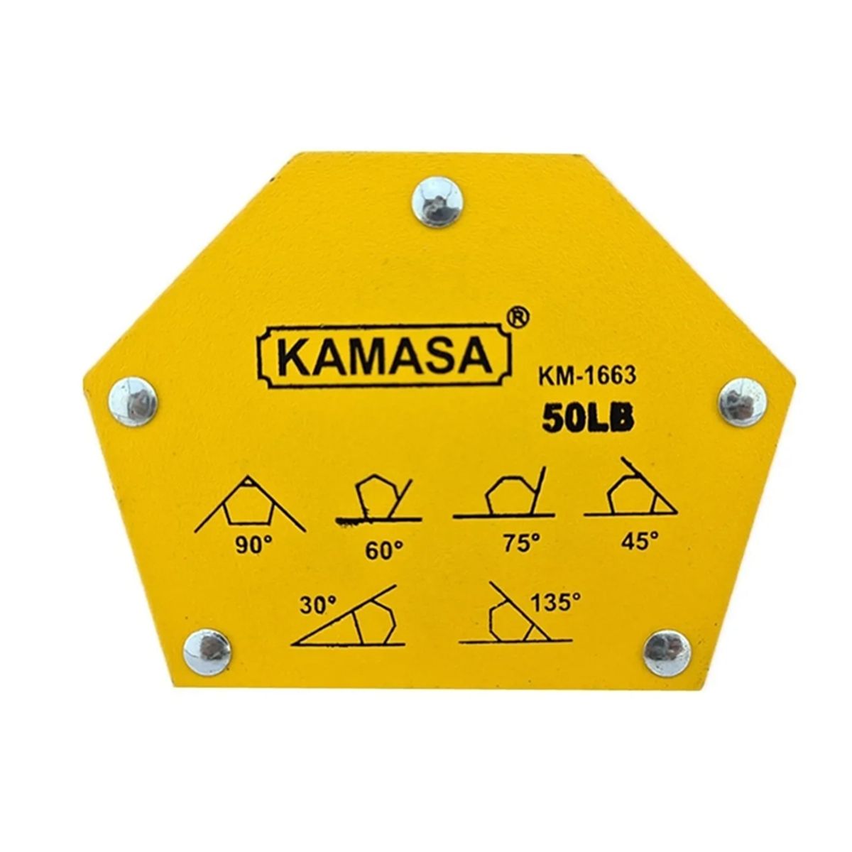 KAMASA - Escuadra Magnetica 50 Lbs Para Soldar Multi-angulo Kamasa