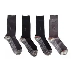 LOOK SHOP - Pack 2 Pares Calcetín Bamboo Hombre Planta Cobre. O841