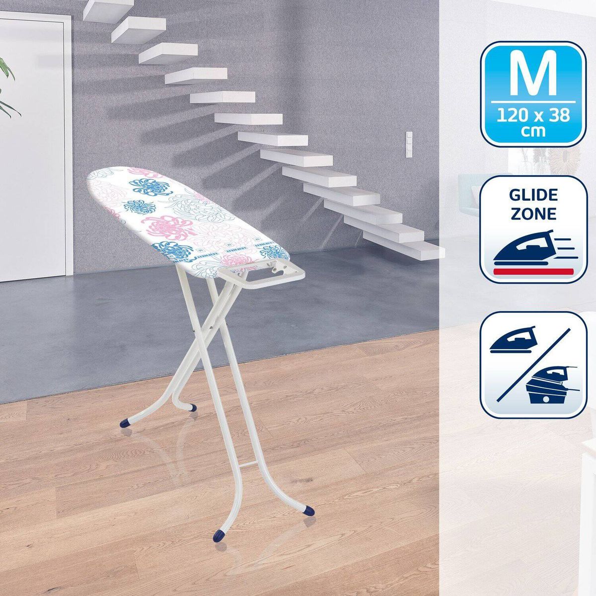 LEIFHEIT - Tabla de planchar 120 x 38 cm.
