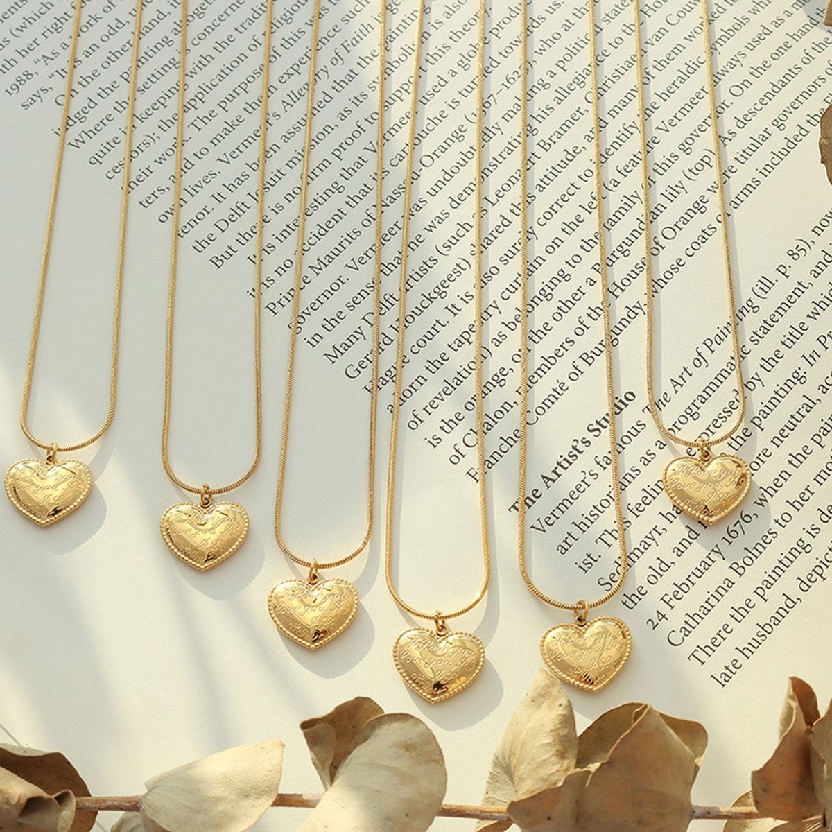 LUX JOYAS - Collar Baño Oro Amarillo 18k Cola Topo Corazón Love You