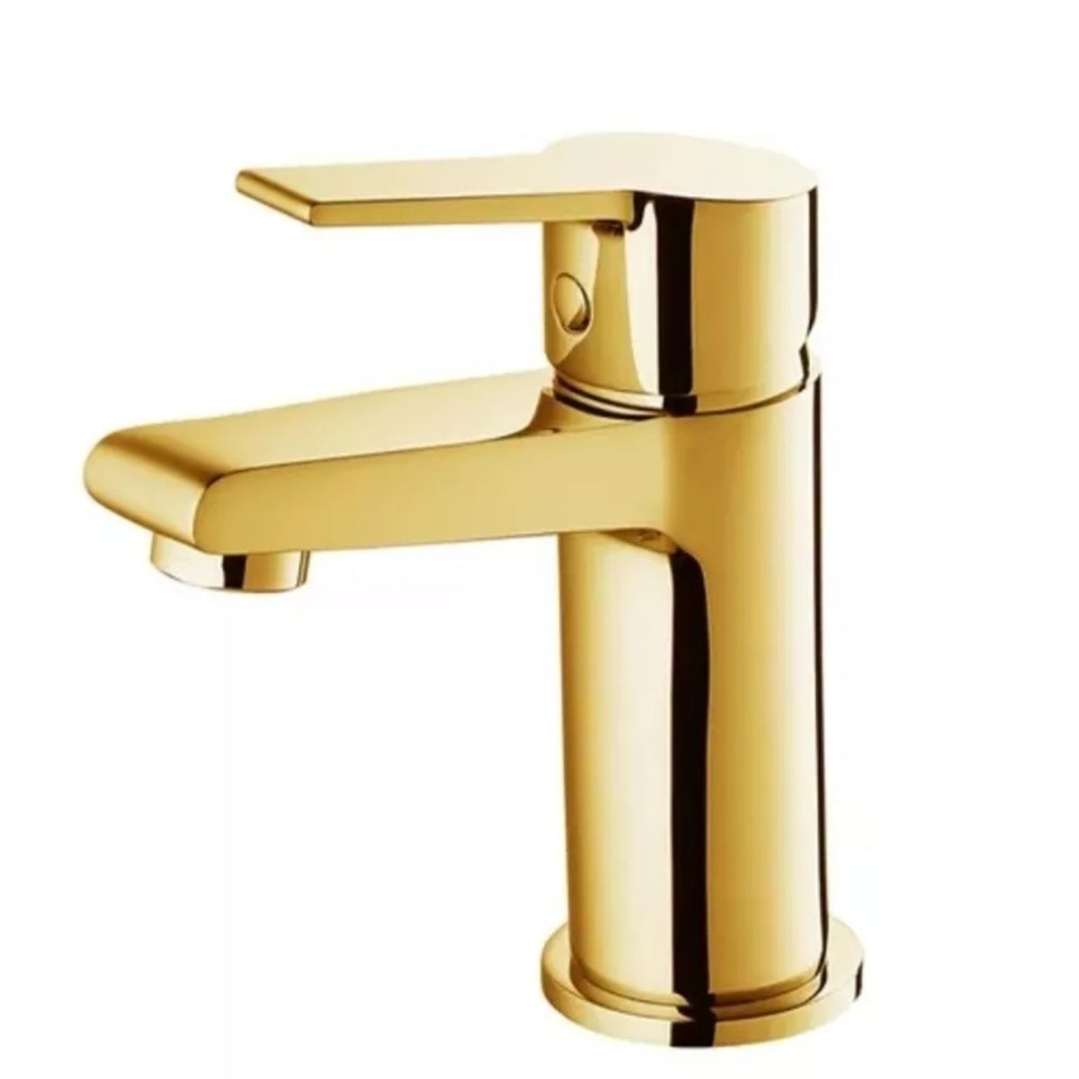 GENERICO - Llave monomando lavamanos lavatorio dorado