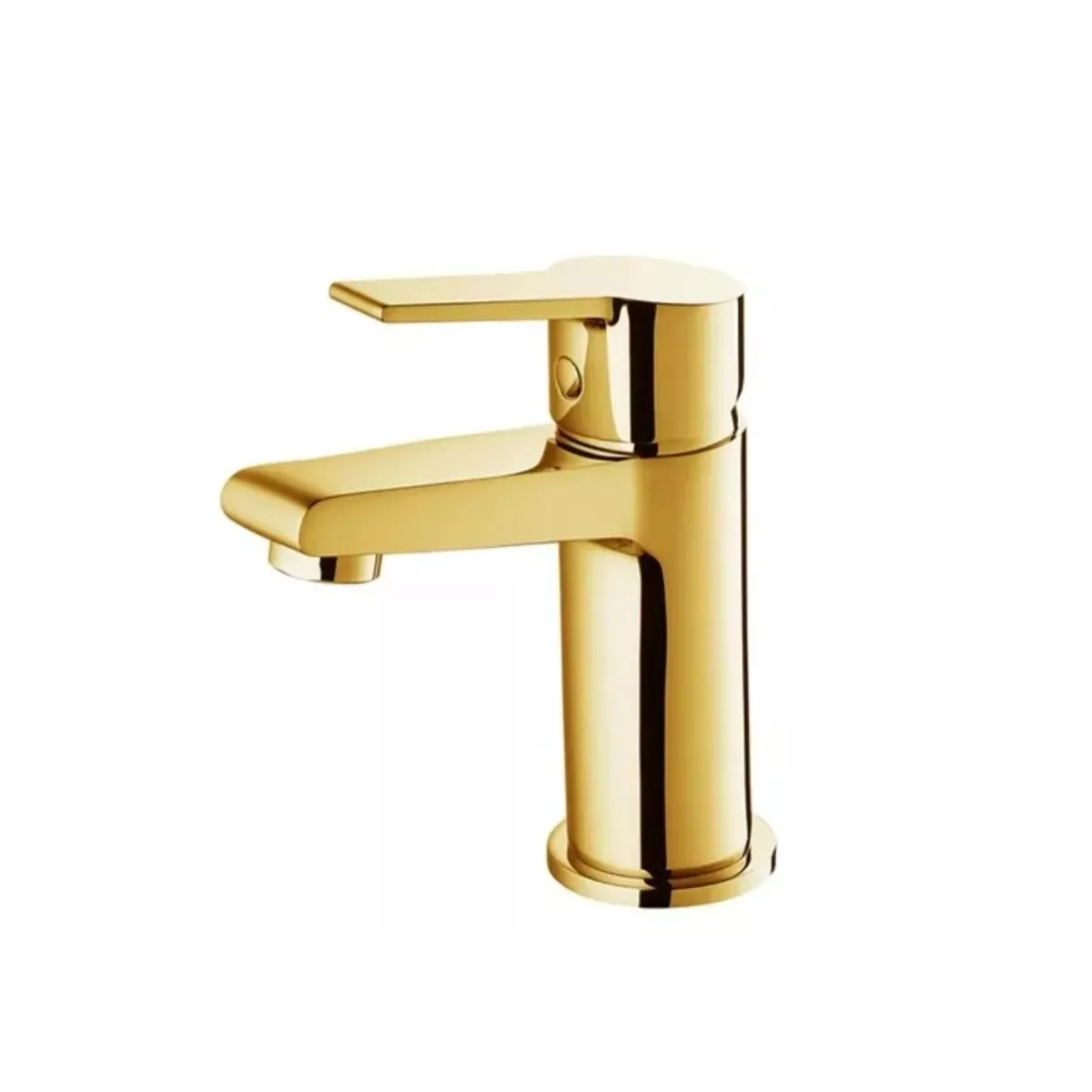 GENERICO - Llave monomando lavamanos lavatorio dorado