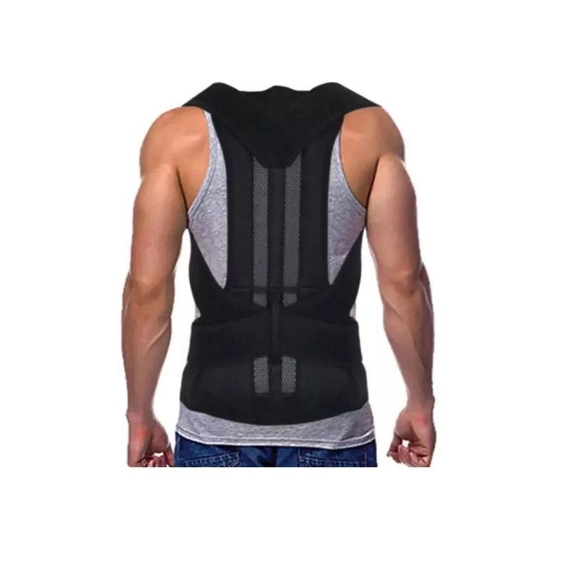 GENERICO - Faja Corrector Postura Espalda Lumbar Unisex L