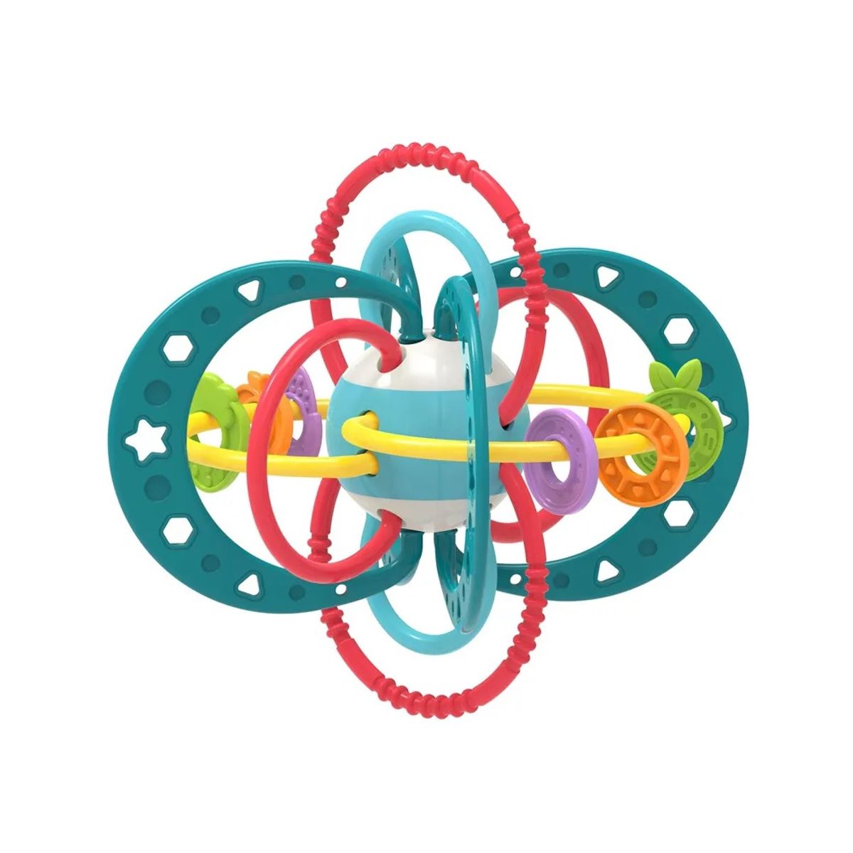 HUANGER - Disco Mordedor y Sonajero Para Bebés