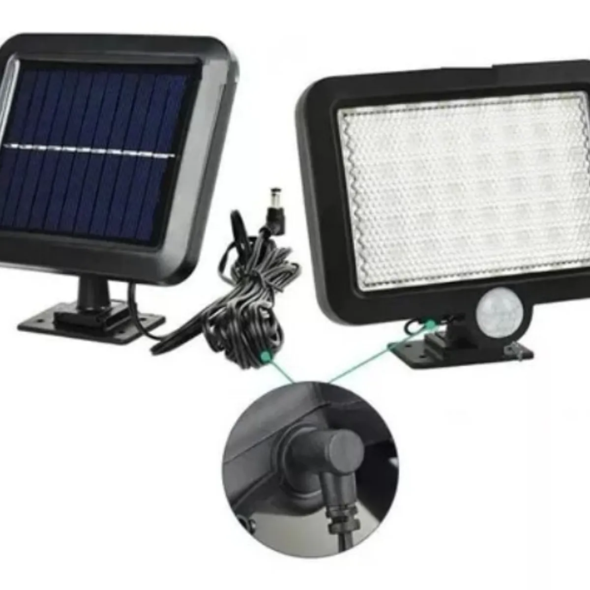 GENERICO - Lámpara Led Solar Con Sensor De Movimiento