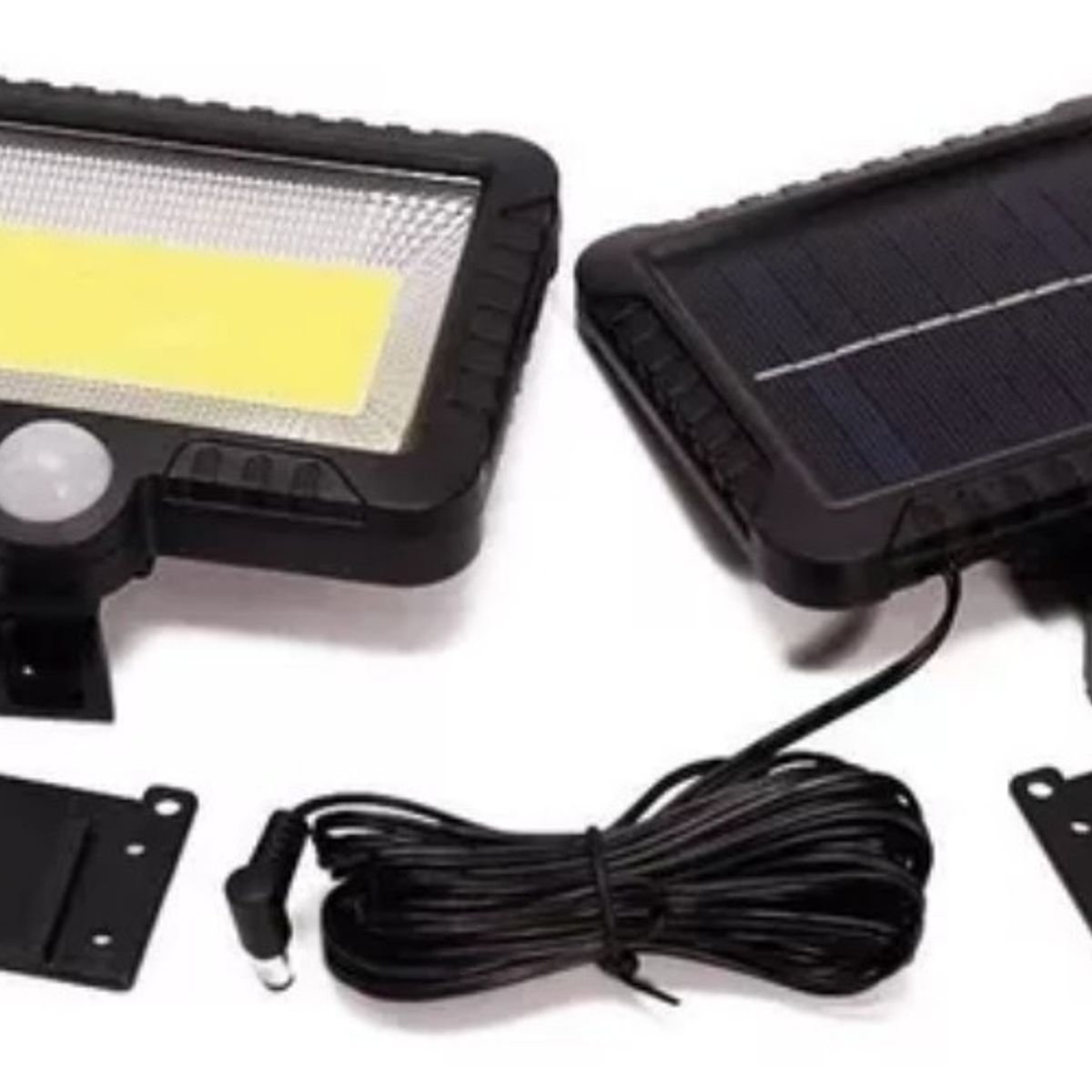 GENERICO - Lámpara Solar Con Sensor De Movimiento 100 Led