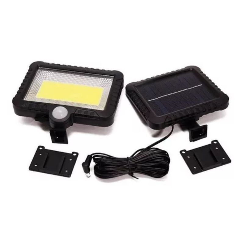 GENERICO - Lámpara Solar Con Sensor De Movimiento 100 Led