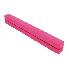 GENERICO - Colchoneta de balance larga Balance beam Gimnasia - Rosado