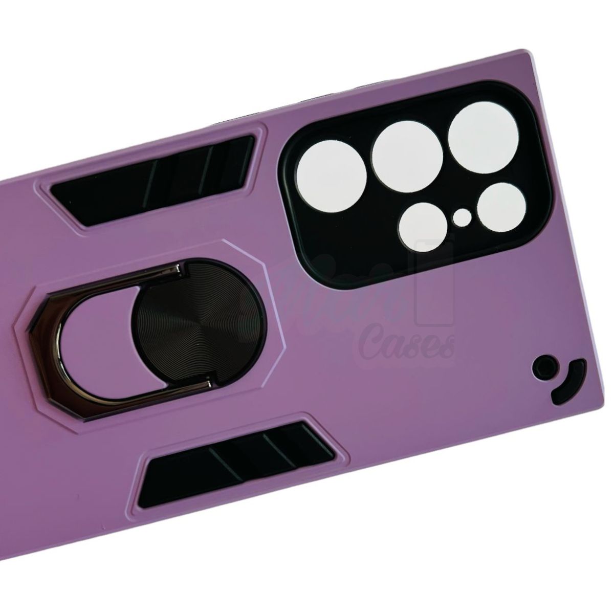 GENERICO - Carcasa Para Samsung S23 Ultra Anti Golpes Anillo Lila