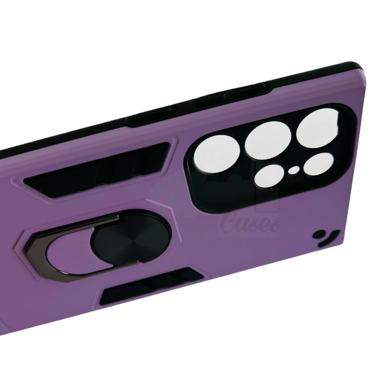 GENERICO - Carcasa Para Samsung S23 Ultra Anti Golpes Anillo Lila