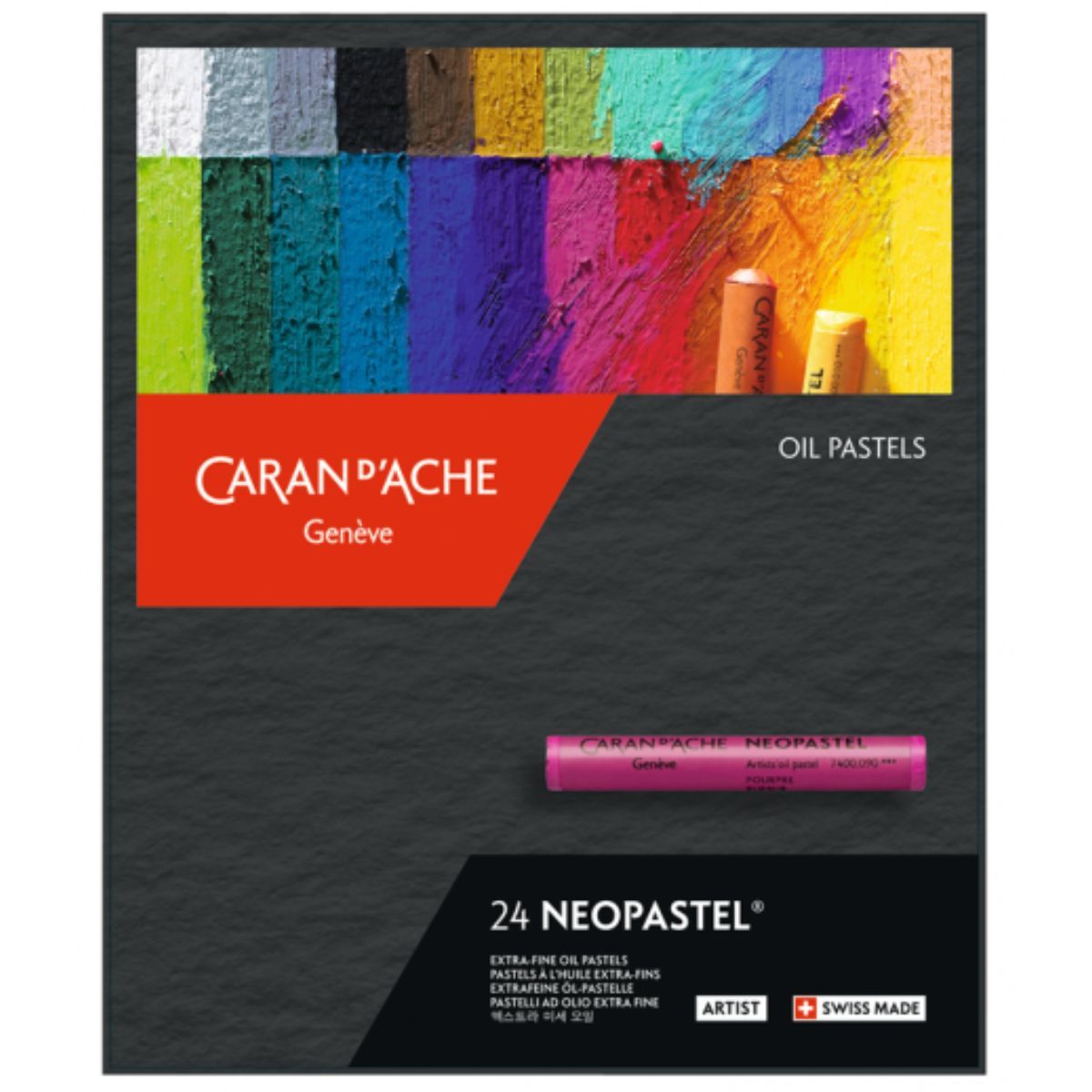 CARAN D'ACHE - Pasteles Extra Finos Neopastel Caran d Ache Set 24 Colores