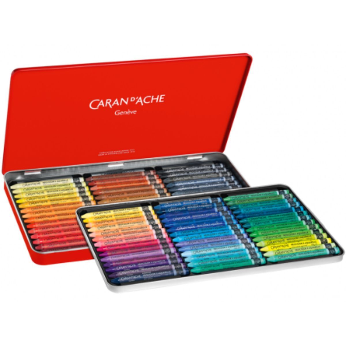 CARAN D'ACHE - Pasteles De Cera Neocolor II Caran d Ache Set 84 Colores