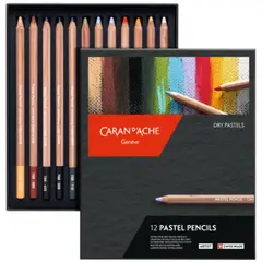 CARAN D'ACHE - Lápices Pastel Caran D Ache Set 12