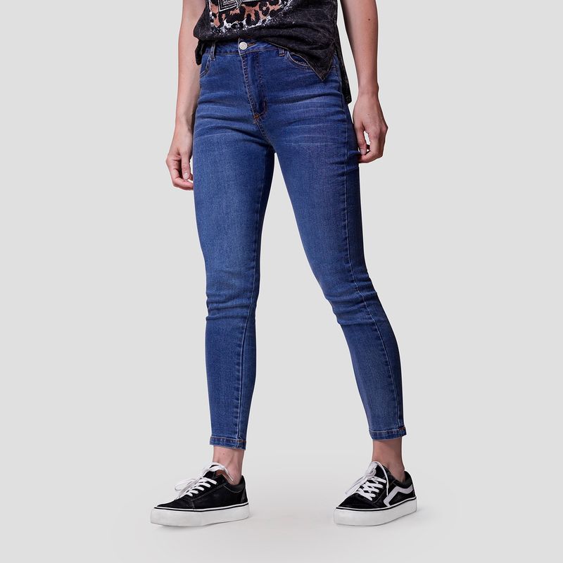 ROSARIA SCARINCI - Jeans Skinny Tiro Alto mujer