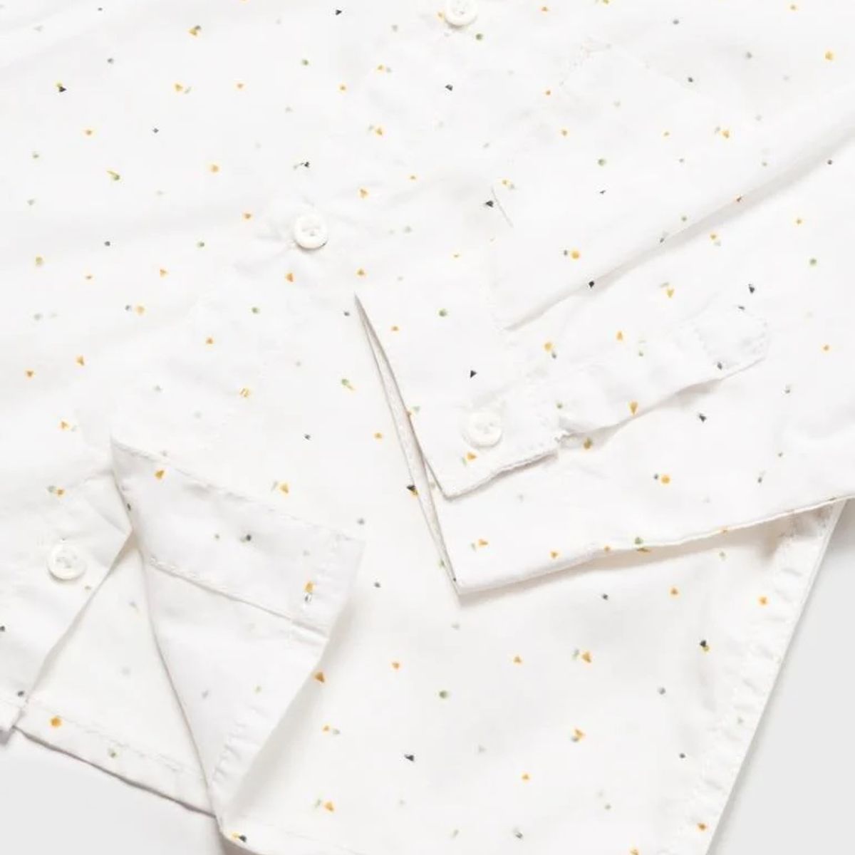 MAYORAL - Camisa manga larga con estampado de algodón sostenible para bebé