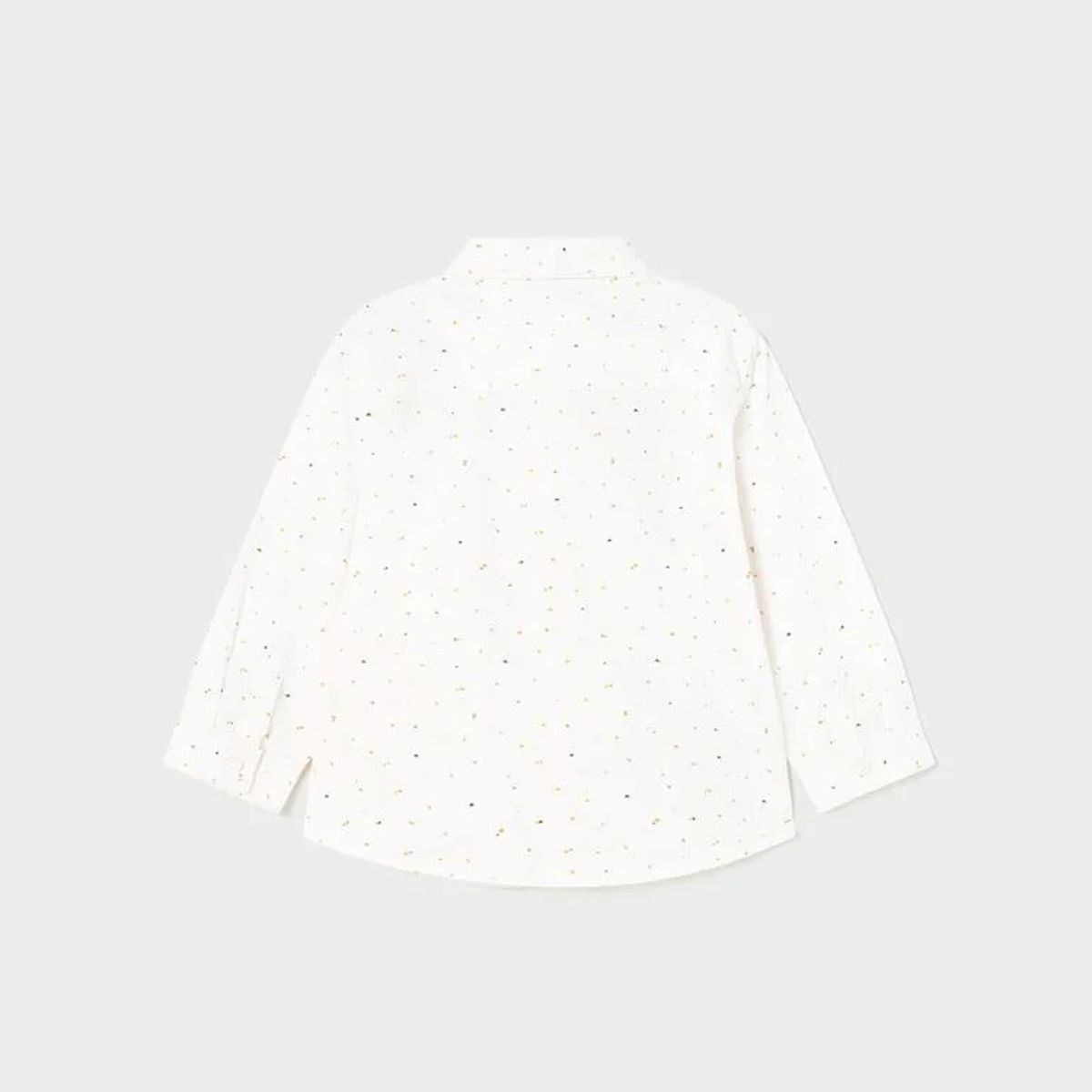 MAYORAL - Camisa manga larga con estampado de algodón sostenible para bebé