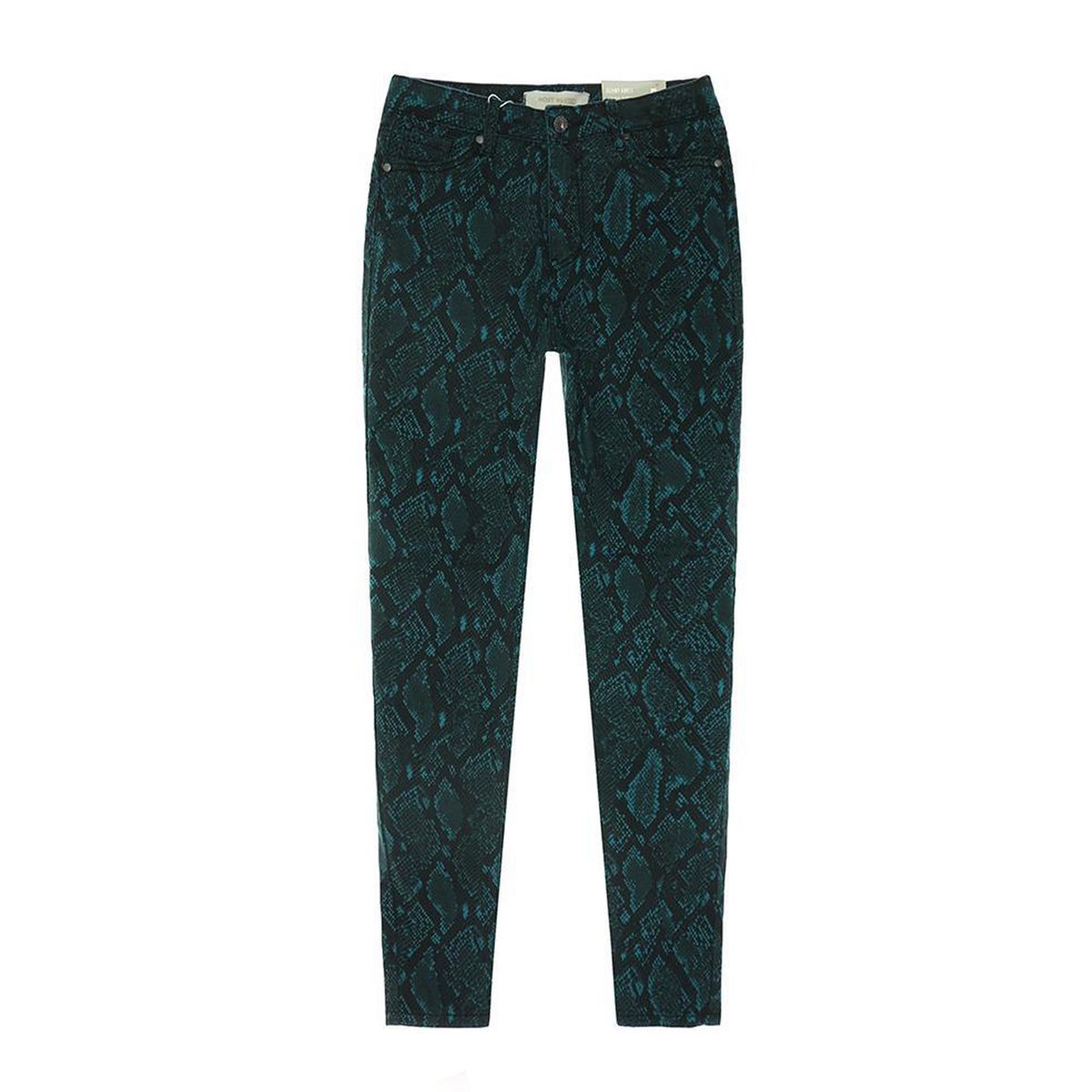 MOST WANTED - Pantalón Animal Print - Verde