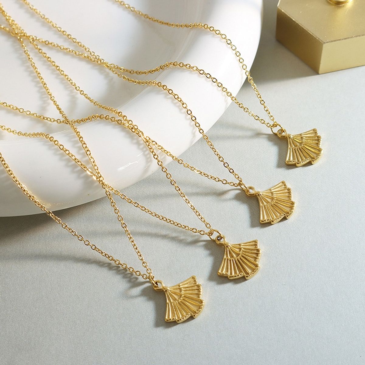 LUX JOYAS - Collar Baño Oro Amarillo 18k Vestido