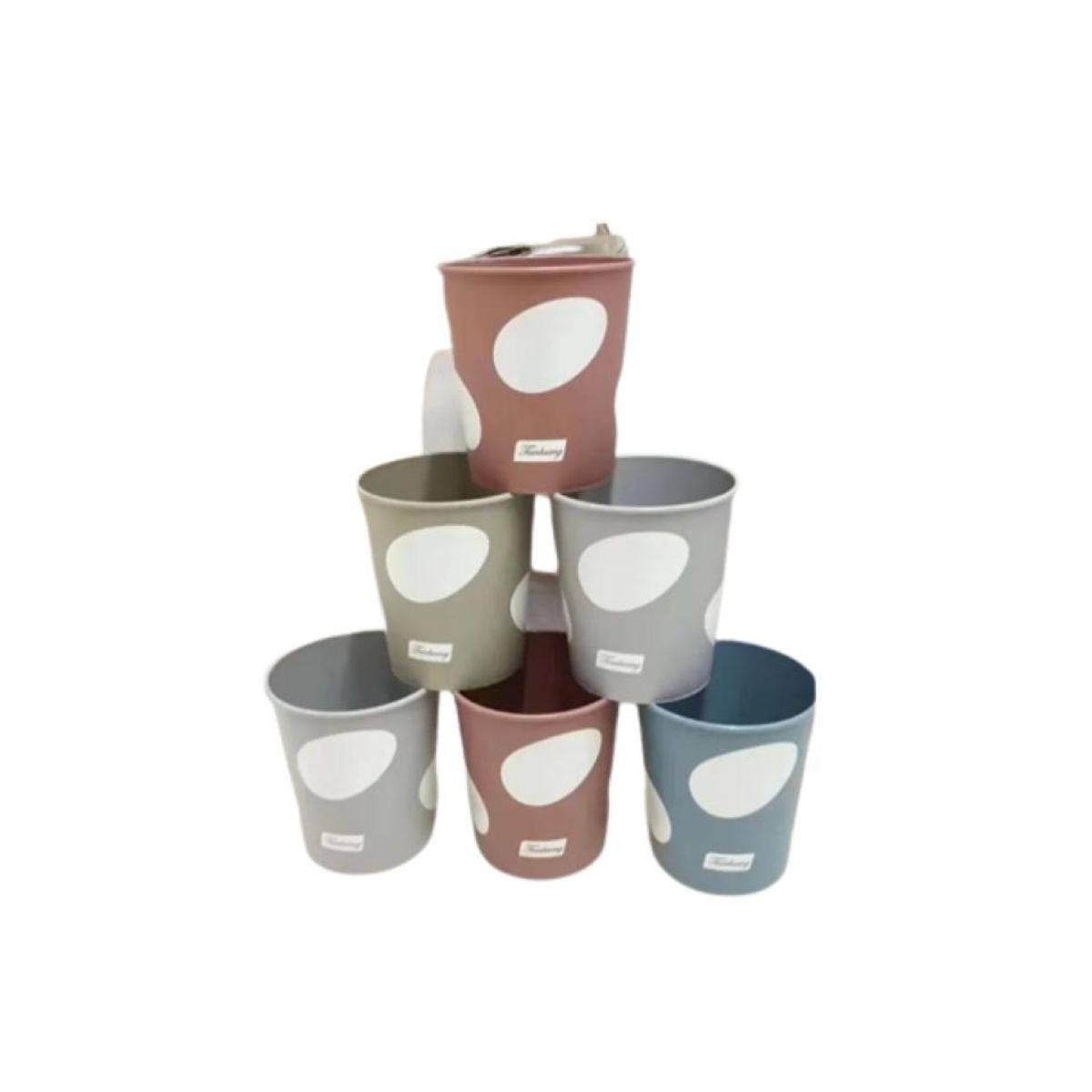 OEM - Papelera plastica,   Variedad en colores,