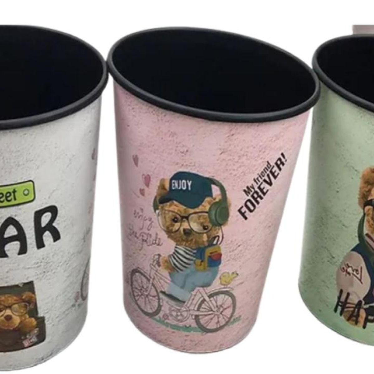 OEM - Papelera plastica,   Variedad en colores,