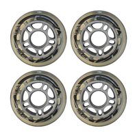 SET 4 RUEDAS REPUESTO TRANSPARENTE 76MM