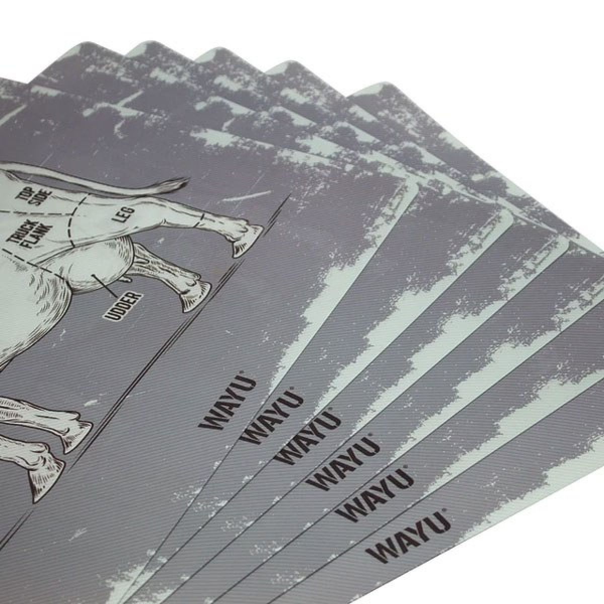 WAYU - Set de 6 manteles Wayu