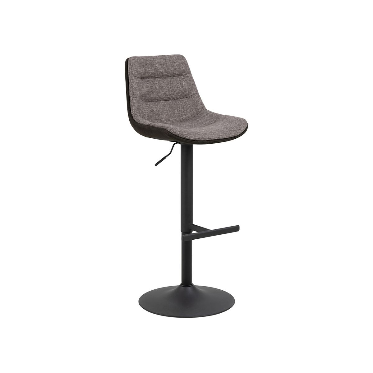 SUR DISEÑO - Silla Bar Adiss Gris Negro