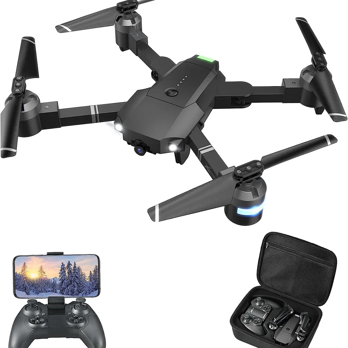 SHOP EHOME BAG - DRONE 4K CAMARA ULTRA HD WIFI PLEGABLE CONTROL REMOTO