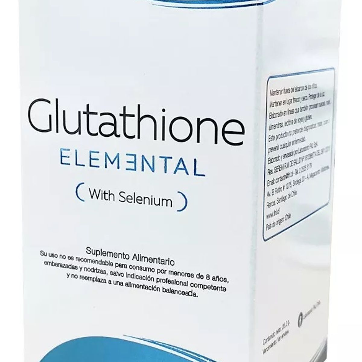 FNL - Glutathione / Glutation Elemental Fnl 1 Frasco 60 Caps C/ Selenio.