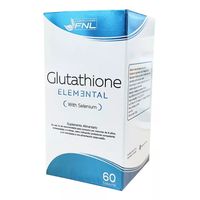 Glutathione / Glutation Elemental 1 Frasco 60 Caps C/ Selenio.