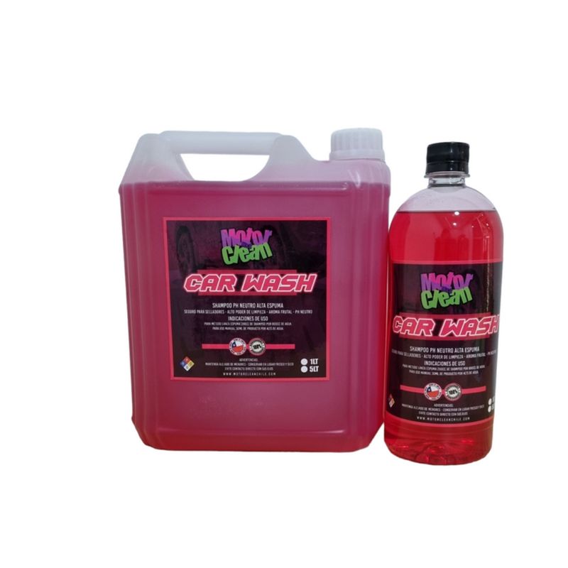 GENERICO - Shampoo Ph Neutro Car wash MotorClean 1L