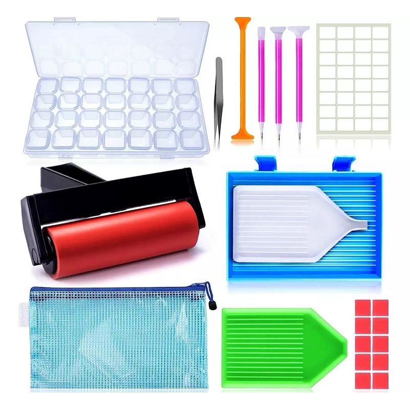 GENERICO - Set De Accesorios Y Herramientas Para Diamond Painting 5D