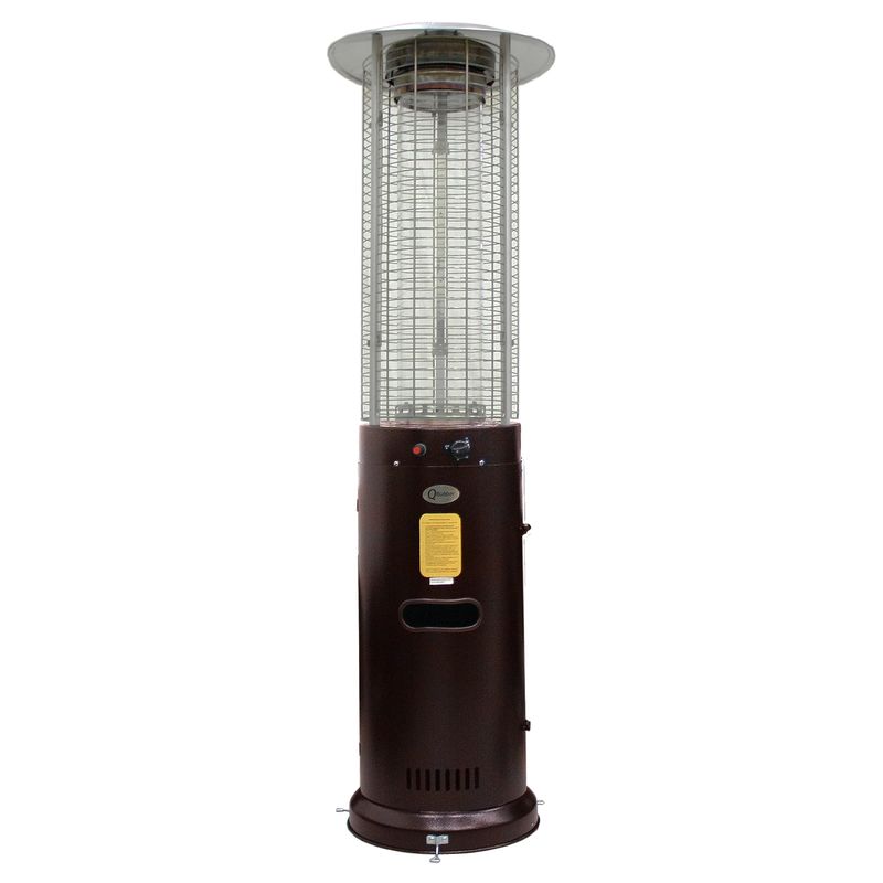 QRUBBER - Estufa Exterior New Short Tipo Torre Café QRubber 11KG