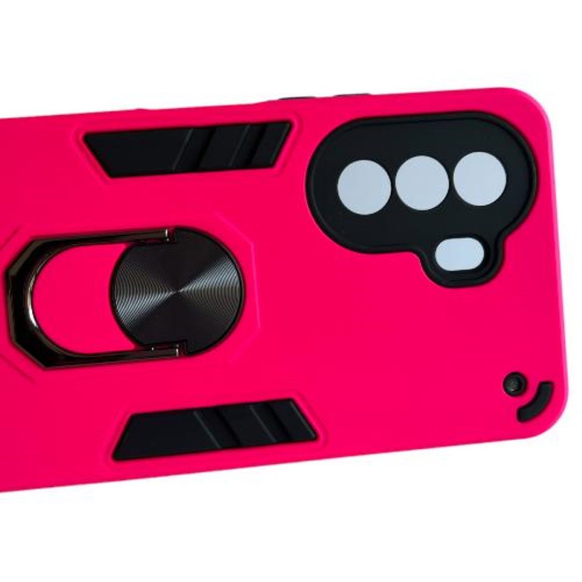 GENERICO - Carcasa Para Huawei Nova Y70 Anti Golpes Anillo Fucsia