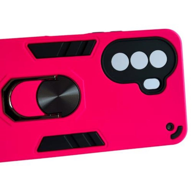 GENERICO - Carcasa Para Huawei Nova Y70 Anti Golpes Anillo Fucsia