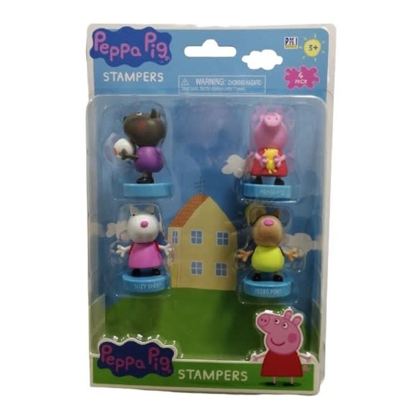 GENERICO - PMI PP5030 PEPPA PIG TIMBRES 4 UNIDADES