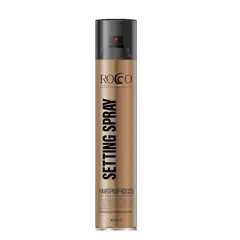 ROCCO - Laca fijador seco fuerte 8+ Profesional 72hrs 450ml.-
