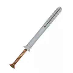 GENERICO - Tarugo Clavo - Tornillo Punta Cruz 8x80mm 100 Pcs Sl19027