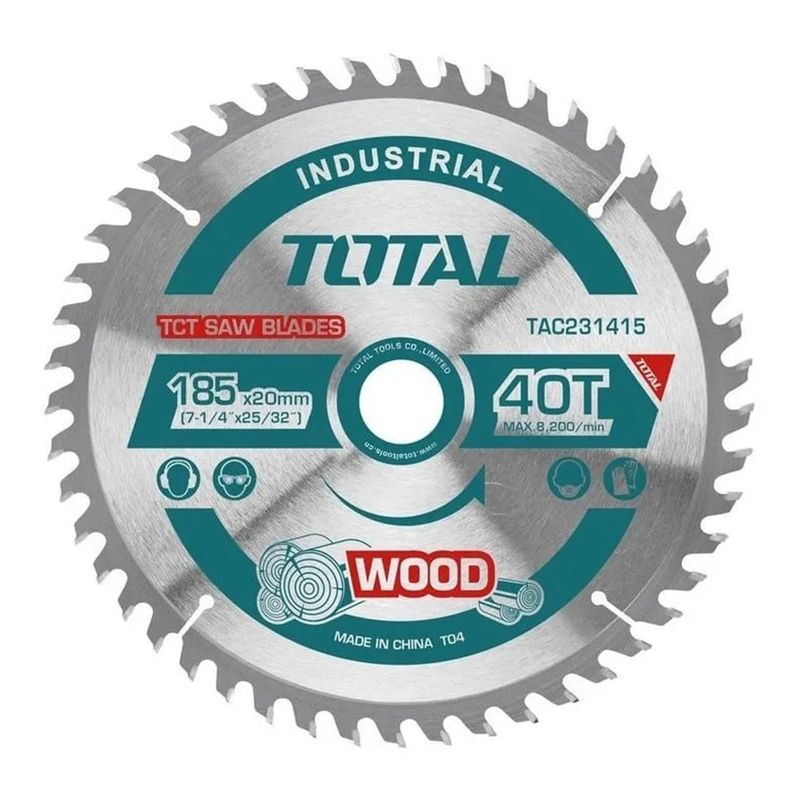 TOTAL TOOLS - Disco De Sierra Circular 7 1/4 Pulgadas 40 Dientes