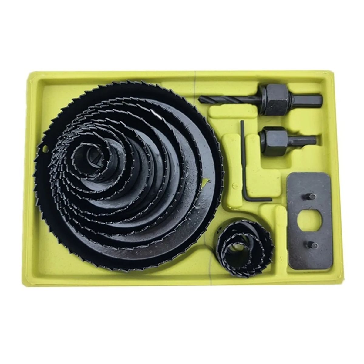 GENERICO - Kit Juego Hoja Broca Sierra Copa Para Madera 16 Piezas Neva