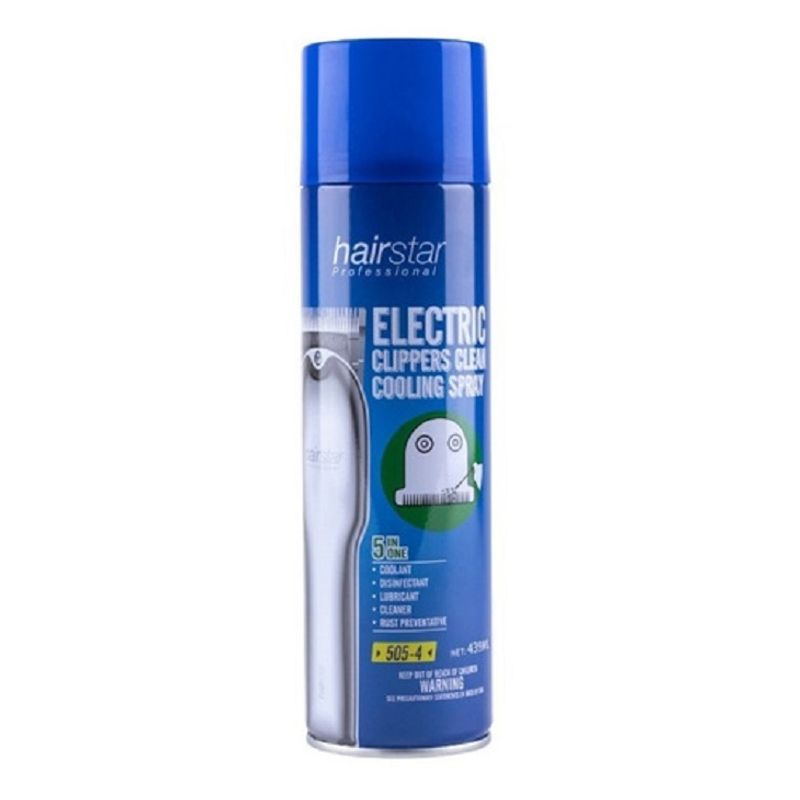 GENERICO - Cool Care Hair Star  Refrigerante Desinfectante Lubricante Antioxidante Para Maquina Afeitadora 5 En 1