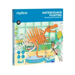 MIDEER - Kit De Pintura En Acuarela Motivo Expedición Fantástica