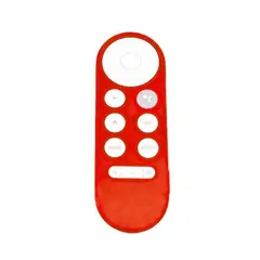 GENERICO - Funda Control Remoto Para Google Chromecast Rojo