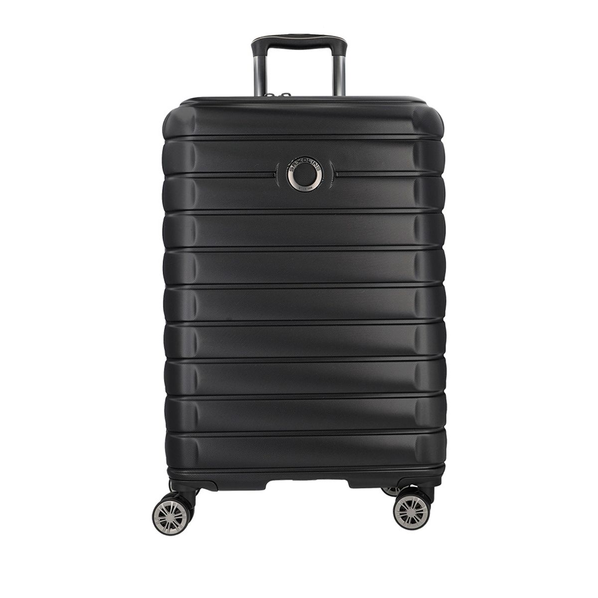 SAXOLINE - Maleta de Viaje Saxoline Spinwave Grande Negra Rígida Expandible